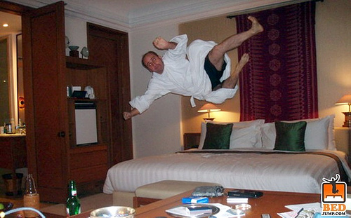 hotel bed jumping 1 hotel bed jumping 1